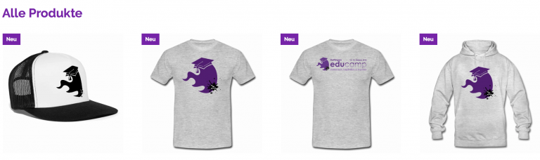 Educamp T-Shirts ab jetzt im Shop